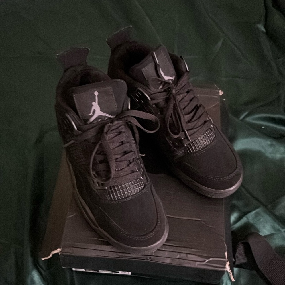 Jordan Black Cat Sneakers